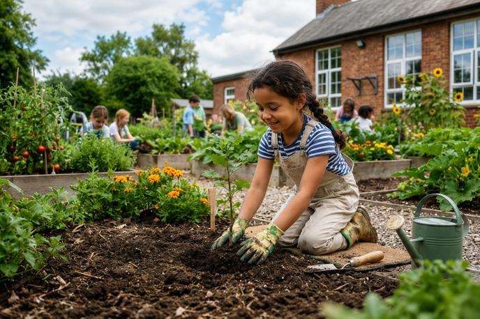 Kinder als Hüter der Natur